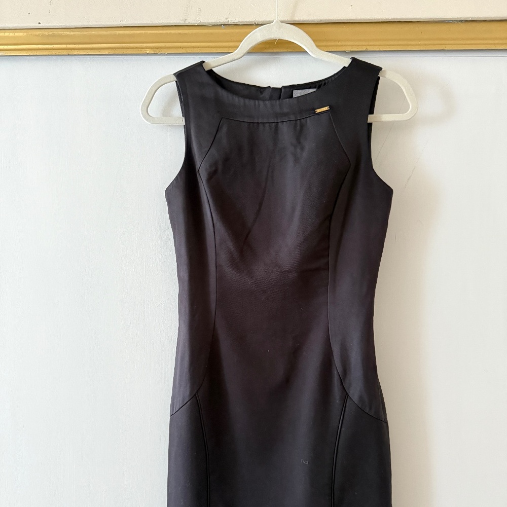 Miss Sixty Moon Dress Black Midi S